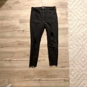 Black Ripped Skinny Jeans